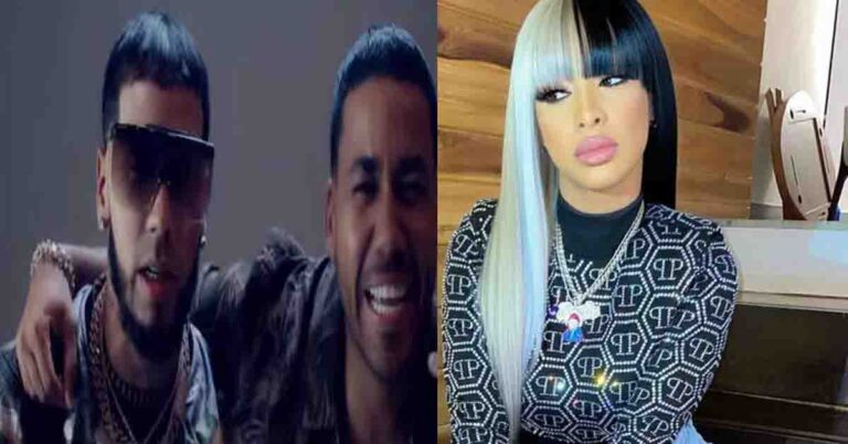 Anuel AA  le dedica canción de Romeo Santos a su amada Yailin