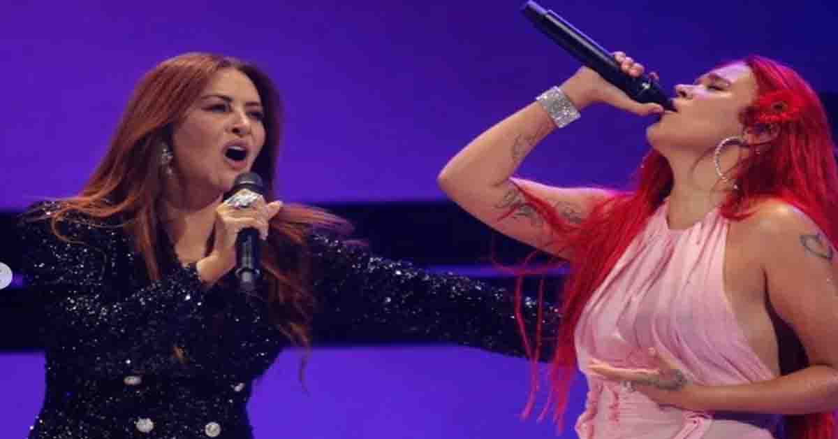 Karol G Cumple Sueño Al Cantar Junto A Myriam Hernandez El Hombre Que ...