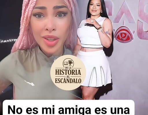 Yailin se la deja caer a la Insuperable y deja claro que no es su amiga
